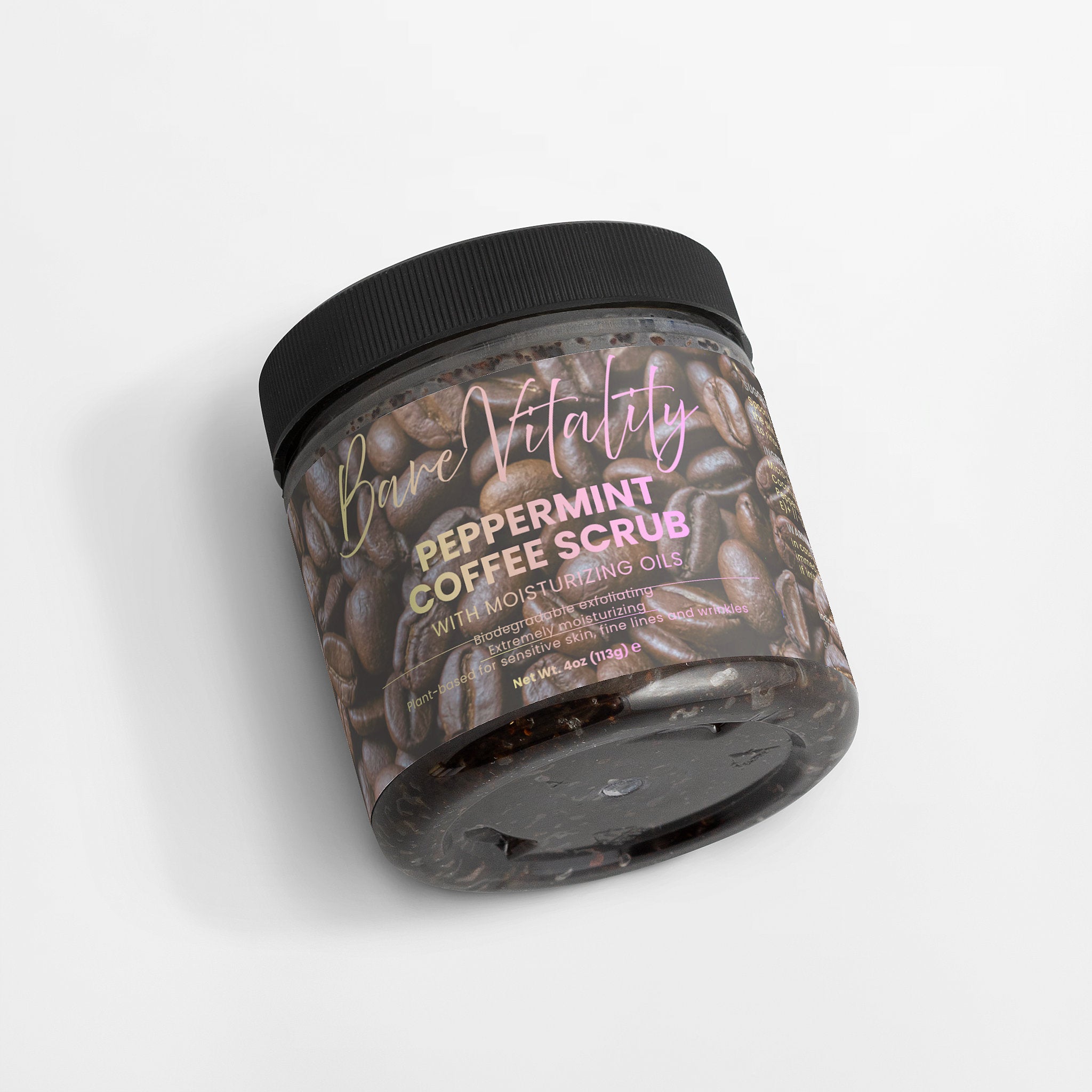 Peppermint Coffee Scrub