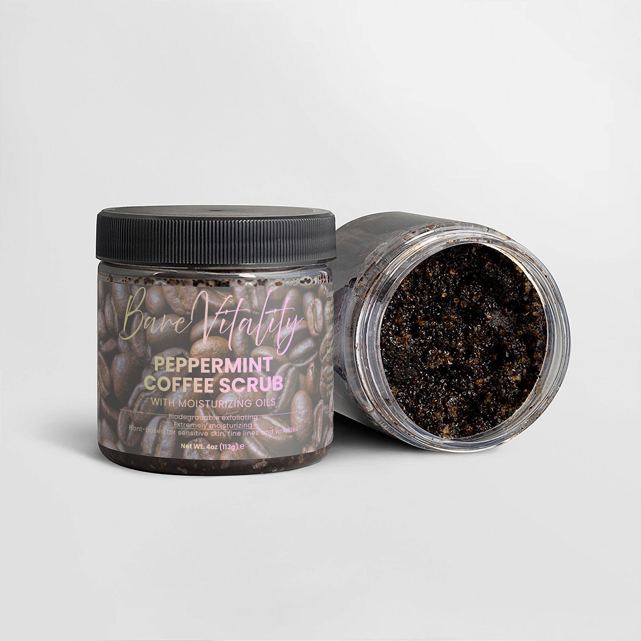 Peppermint Coffee Scrub