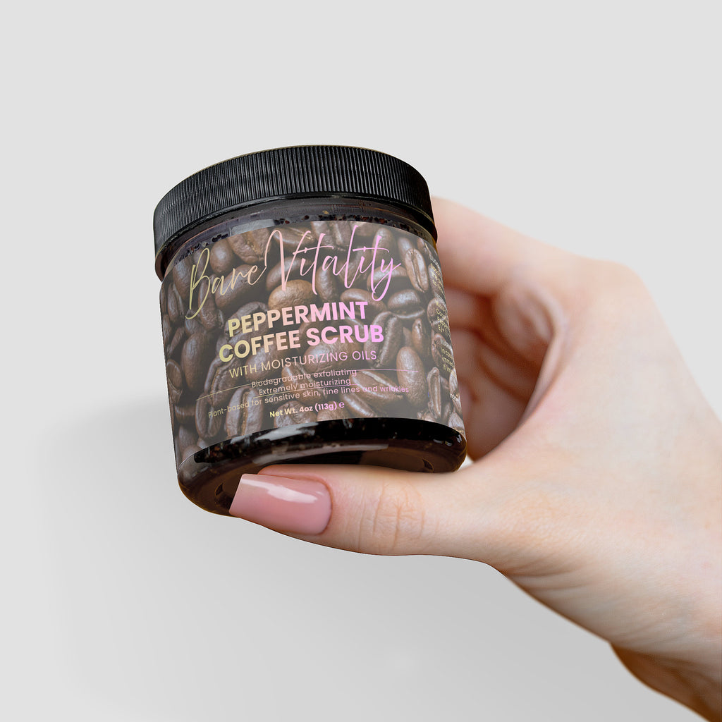 Peppermint Coffee Scrub