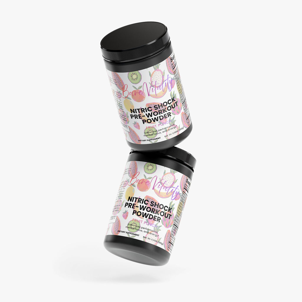 Nitric Shock Pre-Workout Powder (Fruit Punch)