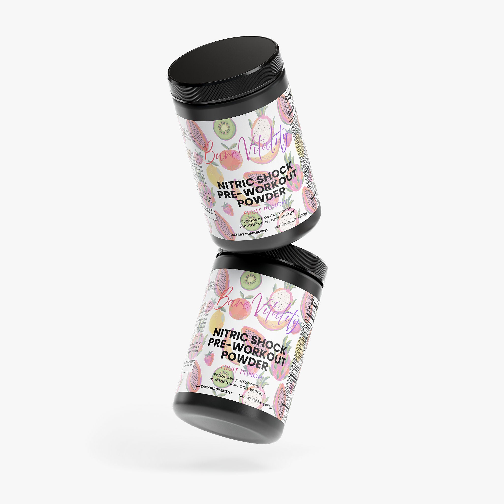 Nitric Shock Pre-Workout Powder (Fruit Punch)