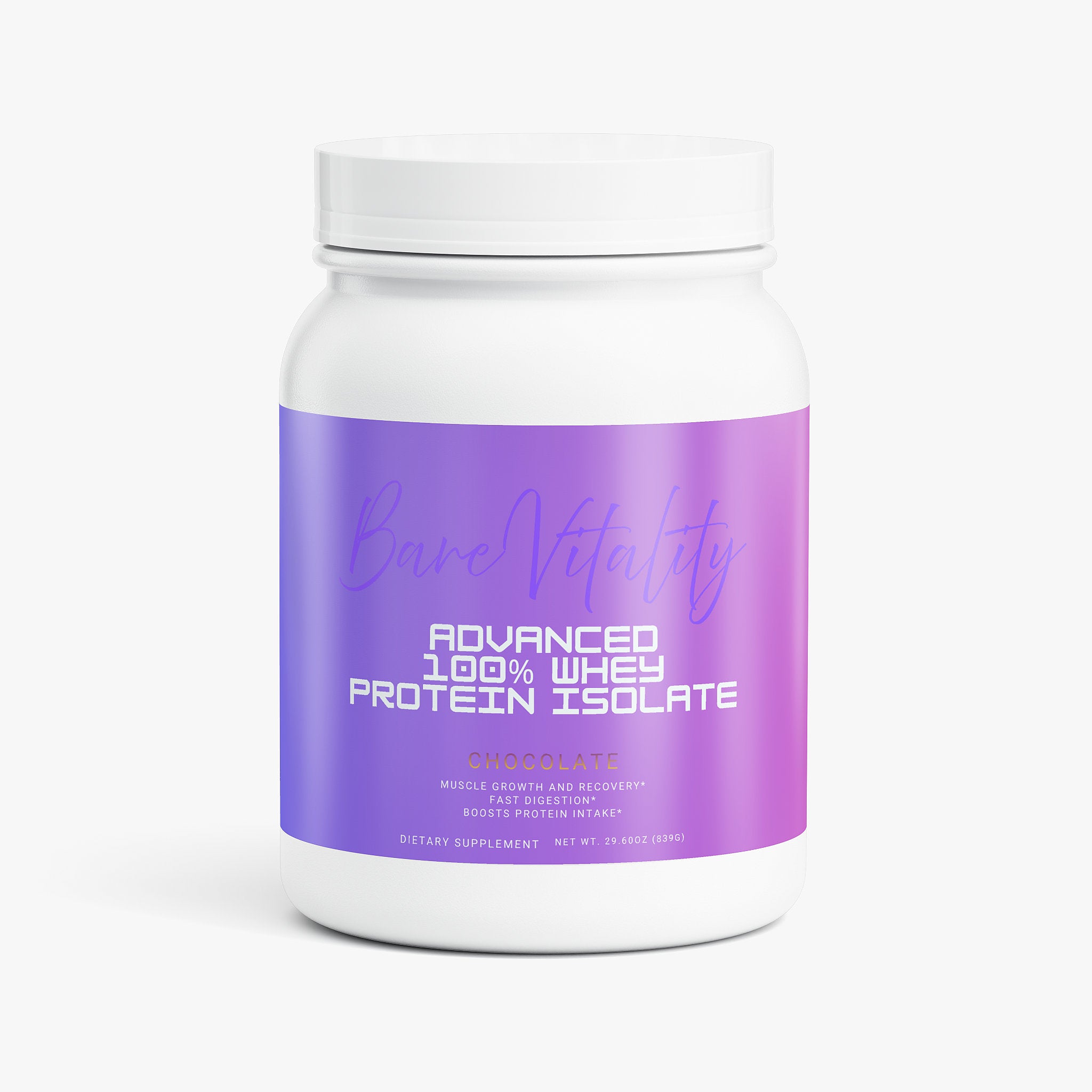 Advanced 100% Whey Protein Isolate (Chocolate)