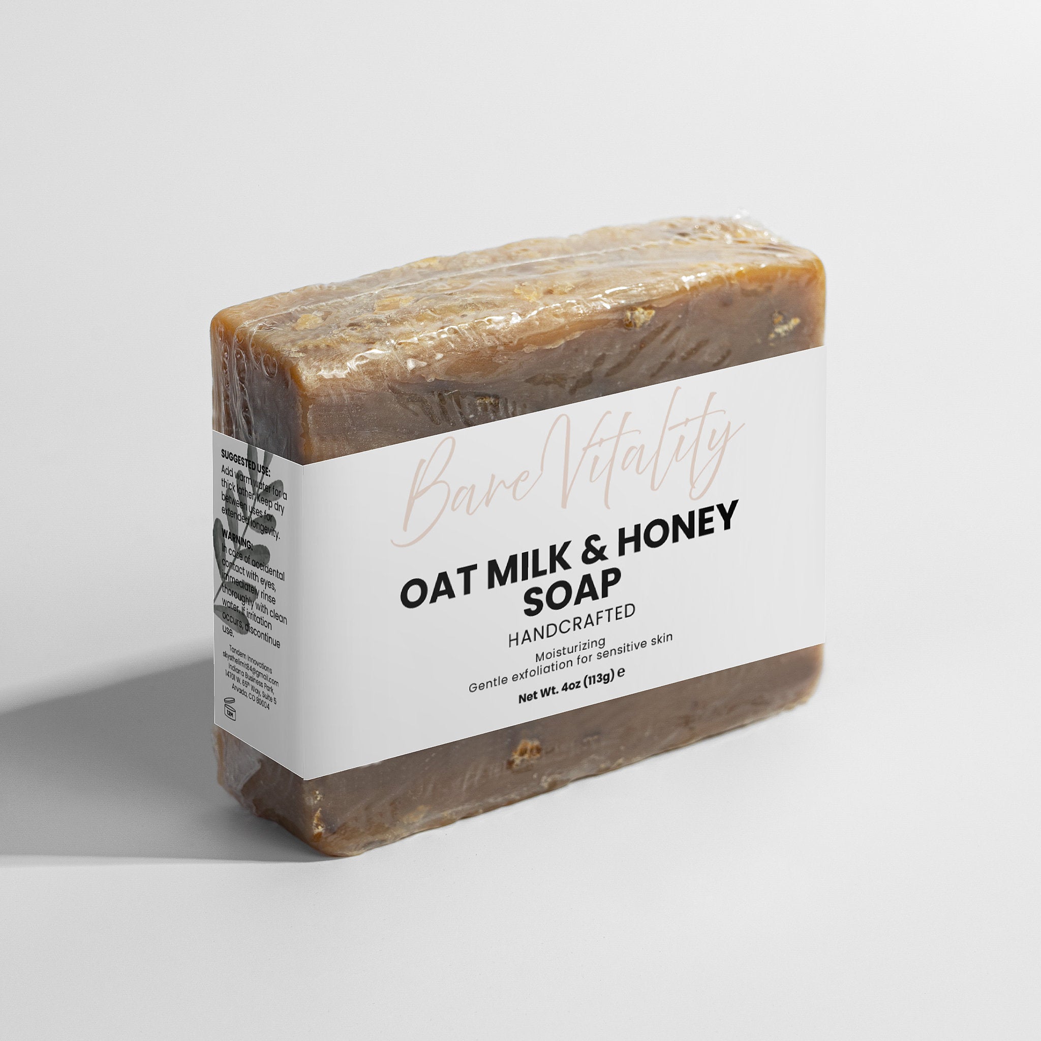 Oat Milk Honey Soap