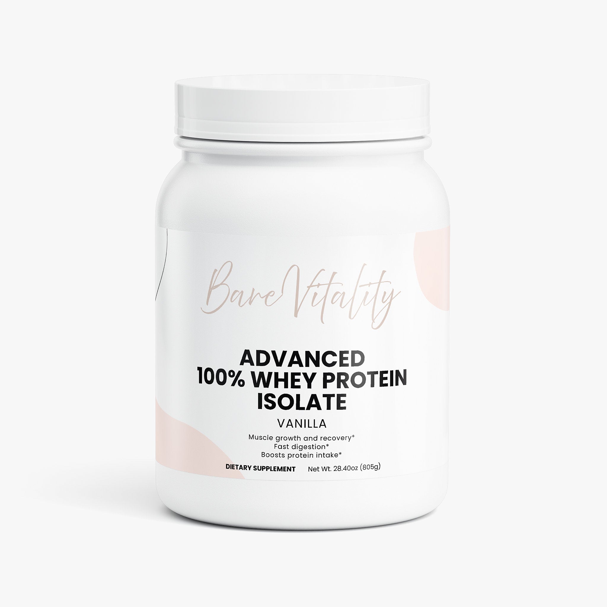 Advanced 100% Whey Protein Isolate (Vanilla)